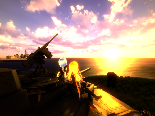 夕暮れ、その先へ