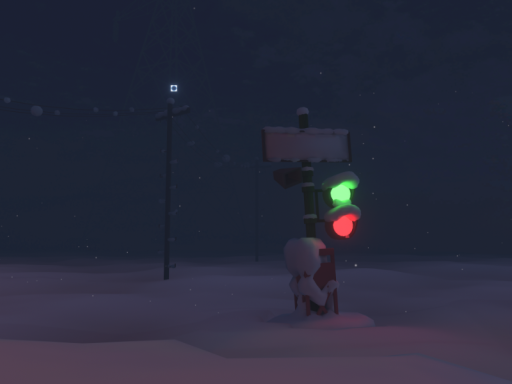 You are alone at the train station‚ all trains were cancelled due to bad weather conditions