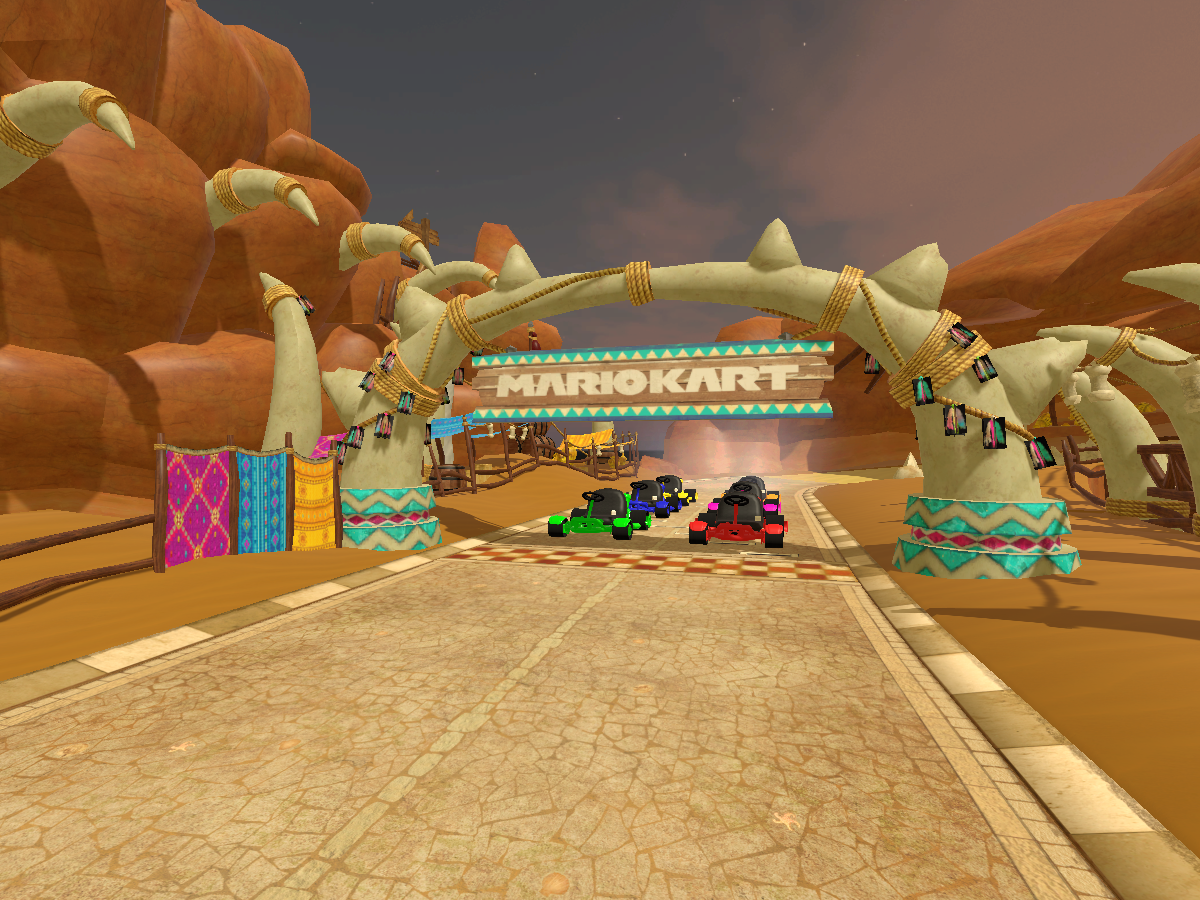 Mario Kart: Bone-Dry Dunes