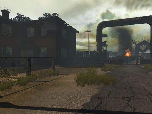 Postapocalyptic Zombie Town