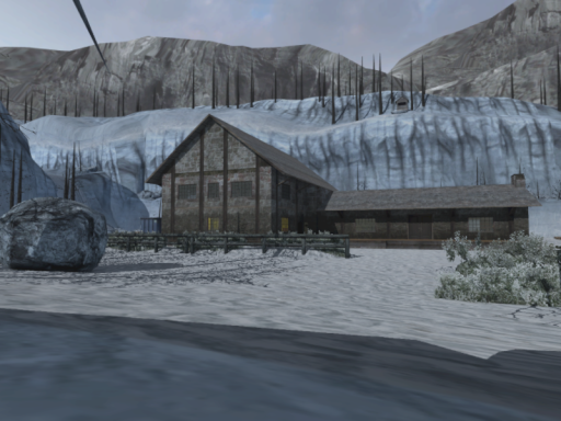 Snowy Cabin ［Cavejohnsons house］