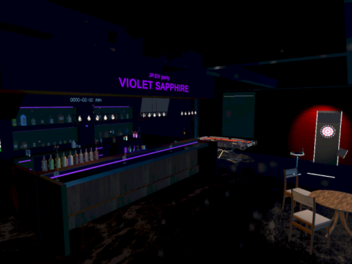 bar violet sapphire