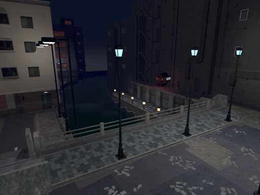 冬の避難所（lonely winter night）