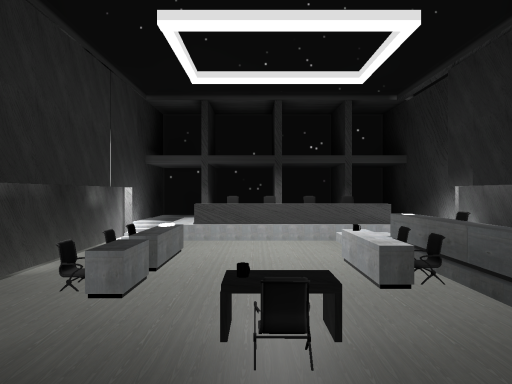 ＂Terror Ihr Urteil＂ Courtroom