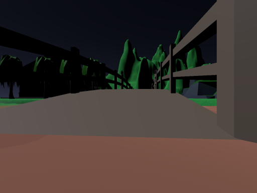 あみさぷ城（夜）