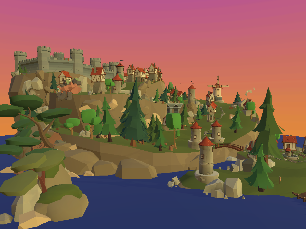 Issum the town on Capital Isle