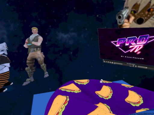 Taco's beanbag world