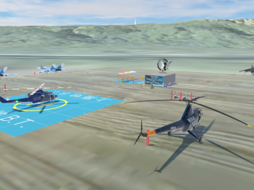 上高地（Kamikochi）地形図フライト ［OWML］