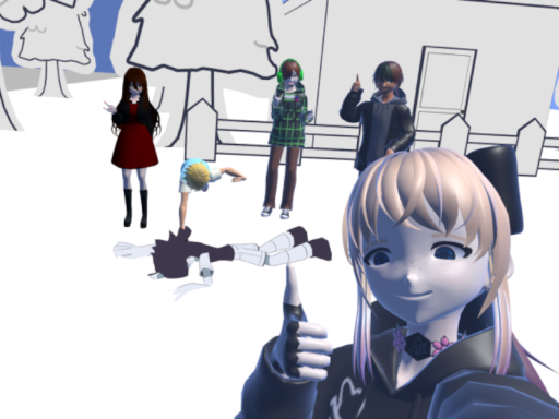 Jade's and satos avatar world