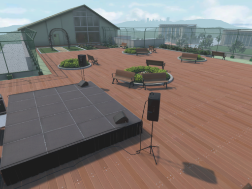 Hatsuboshi Gakuen Rooftop 「初星学園屋上」