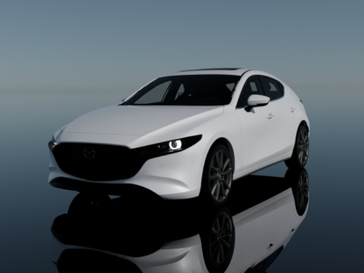 Take a photo with MAZDA3 （for quest）