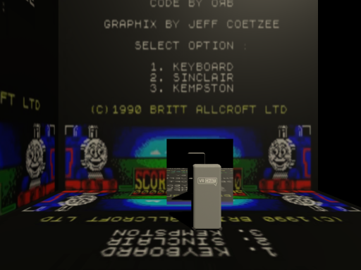 Thomas on ZX Spectrum Dimension