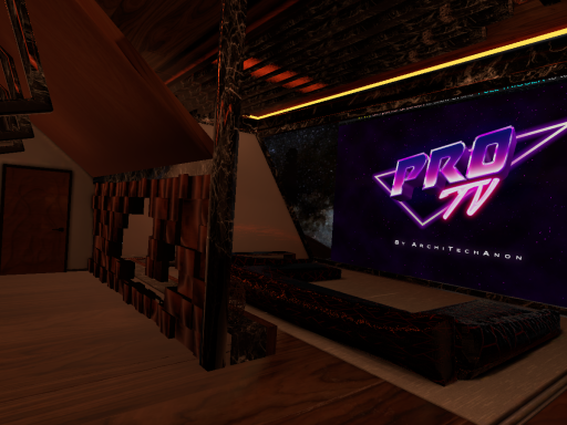 Place‚ built for a wolf dude