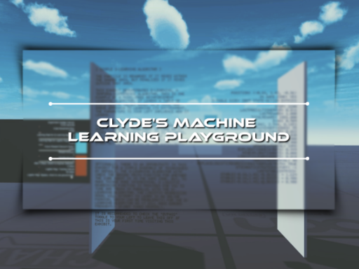Clyde's Machine Learning Playground