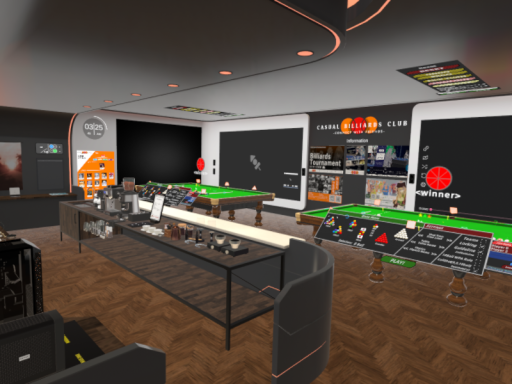 カジュビリ部室⁄Casual Billiards Club room