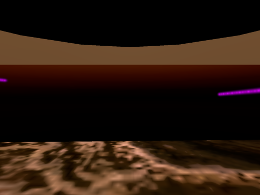 Spaceship chill world