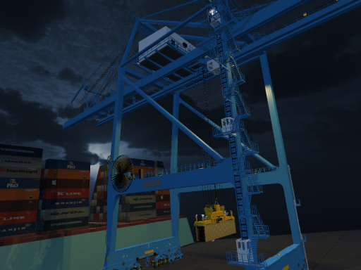 Quayside Container Crane