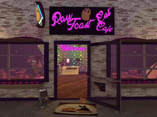 Raw Toast Cat Cafe