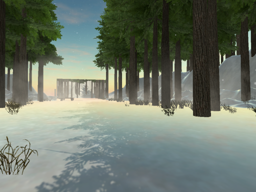 SnowFall Forest