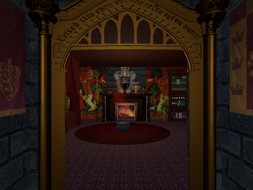 Gryffindor bedchamber