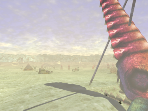 dot hack IMOQ desert field WIP