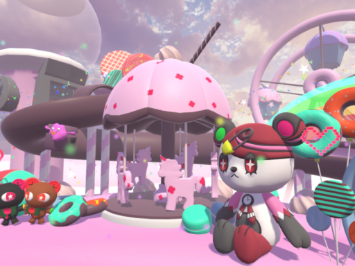 ルニの配信ステージ