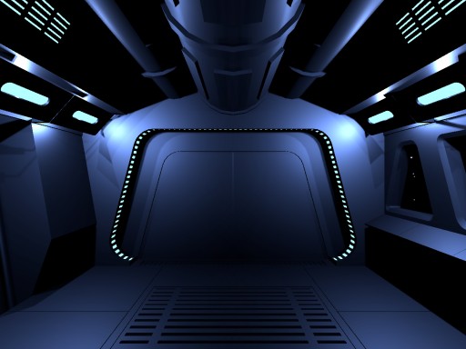 Imperial Ship Corridor - Chill World