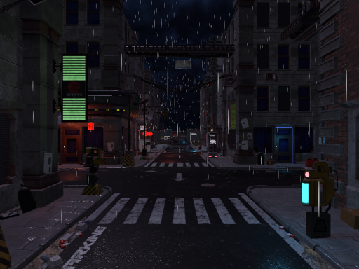Rainy Alley