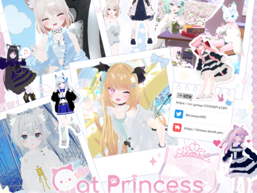CatPrincess衣装＆アバター展示