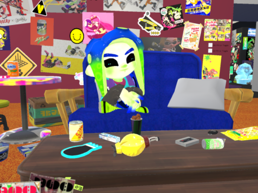 Mimic and Mantle's Apartment