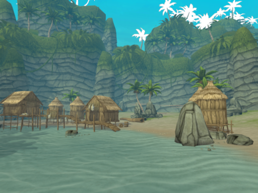 Booze Island painted