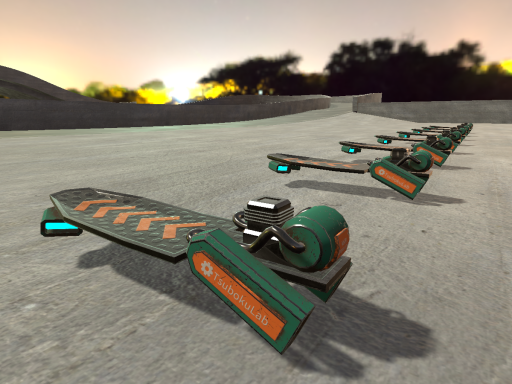 Udon Hoverboard Test