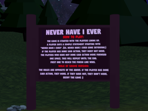 Never Have I Ever - Dark Version