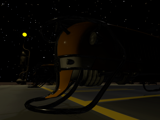 Dieselpunk Fly - Scary Night version