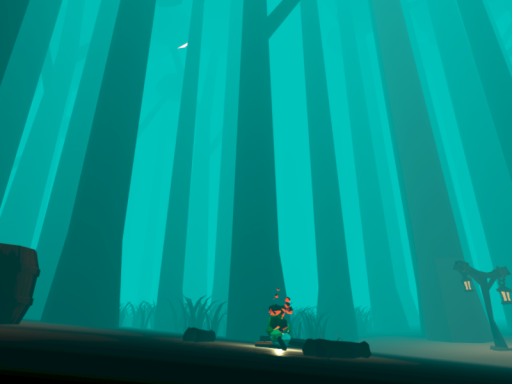 The Cyan Forest