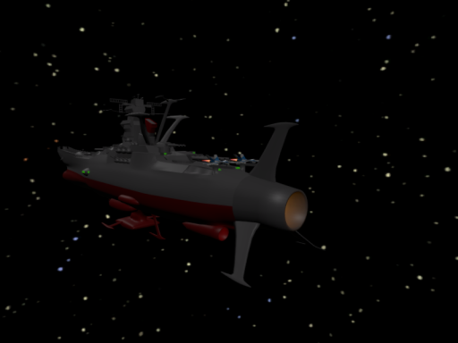 静かなる戦場、静寂ノ旅路を越えて（宇宙戦艦）