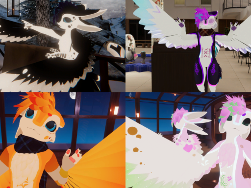 Vertexia's Kita'vali Avatars