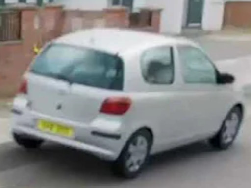 Jumping Toyota Yaris