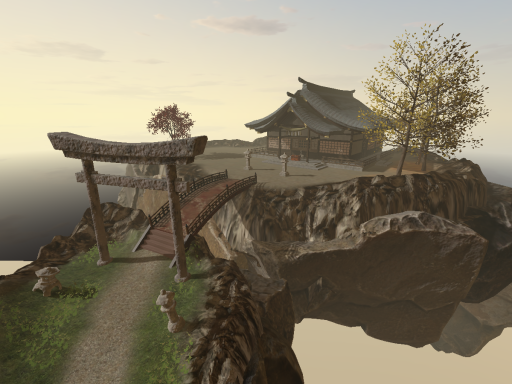 浮島神社 -Shrine of sky-