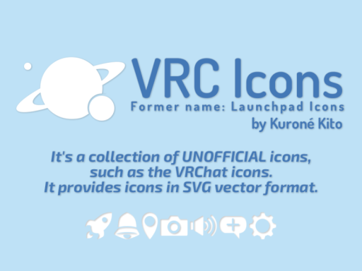 VRC Icons gallery ⁄ former˸ Launchpad Icons