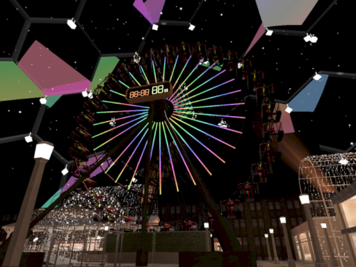 観覧車のある公園