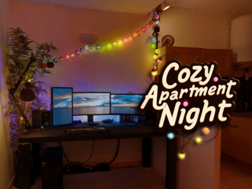 Cozy Apartment Night - Photogrammetry