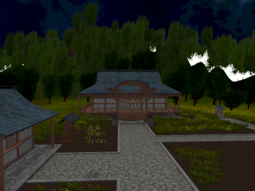 Let's make Bonfire in Shrine - 焚火をしよう