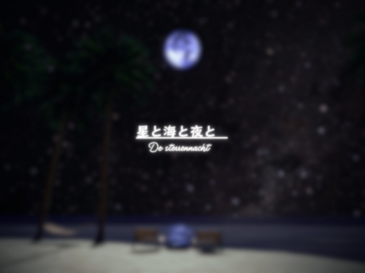 星と海と夜と-De sterrennacht
