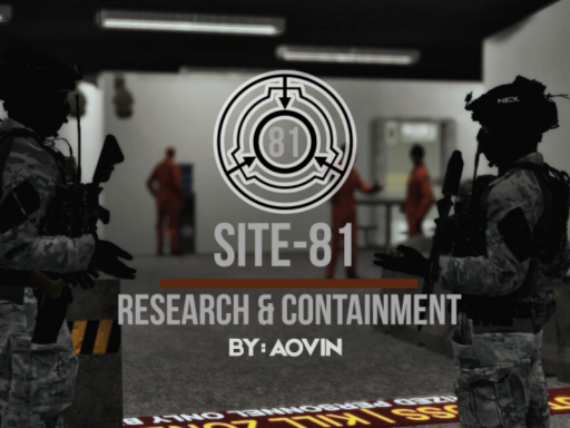 SCP RP˸ Site-81 （V-2․4）