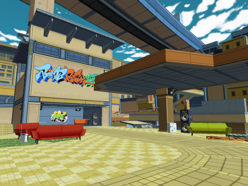 Bomb Rush Cyberfunk - Hideout