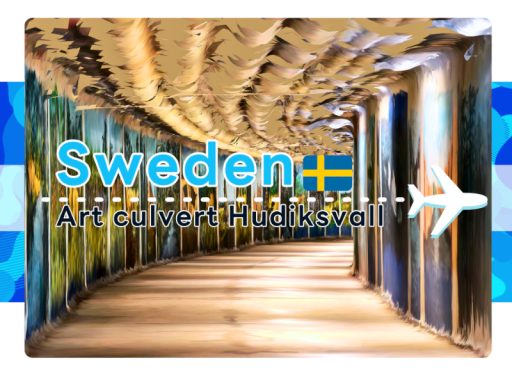 Art culvert Hudiksvall