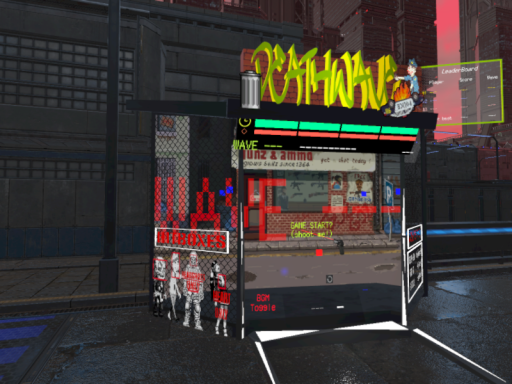 Deathwave ARCADE game test