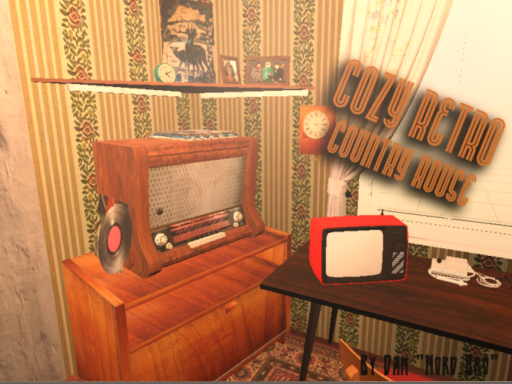 Cozy Retro country house