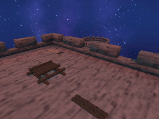 Virtual Camp Night キャンプファイヤー